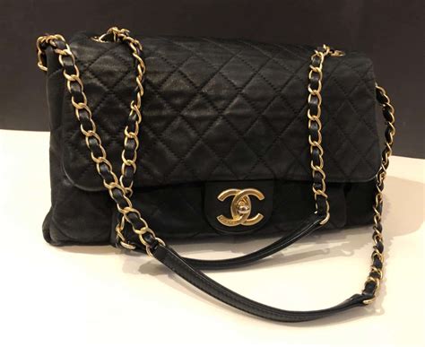 chanel rue cambon purse black quilted|chanel cambon bag.